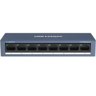 HIKVISION DS-3E0108-O SWITCH NON GESTITO L2 8 PORTE …