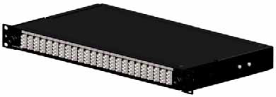 LEVITON CASS.FO 1U CON 6 LCD MM NERO
