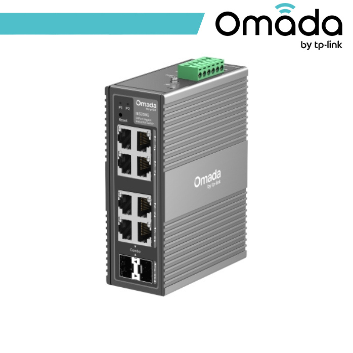 SWITCH INDUSTRIALE 6P TP-LINK IES208G 8P GIGABIT RJ45 …