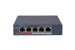 SWITCH HIKVISION SMART MANAGED POE 10/100 L2, 4 …