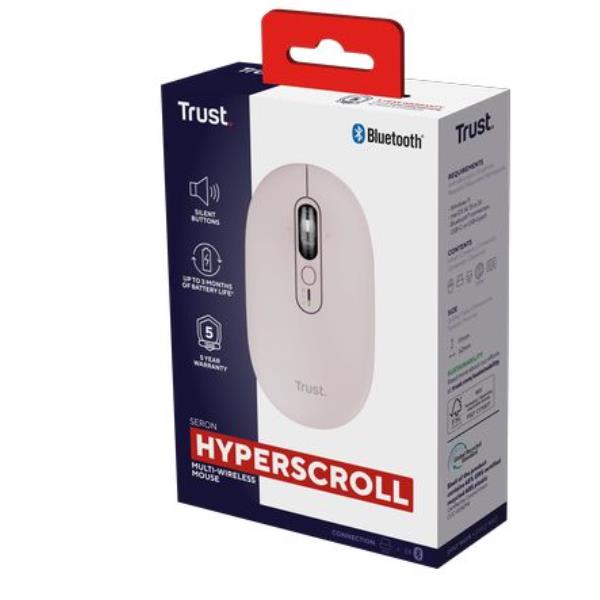Mouse Sottile multi -wireless e hyperscroll Seron Lilla …