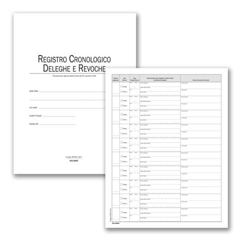 Registro cronologico deleghe e revoche - 48 pagine …