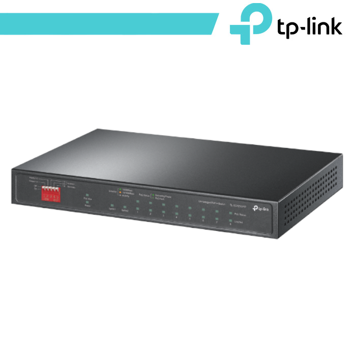 Switch 10 porte Gigabit 6 porte PoE+ 2 …