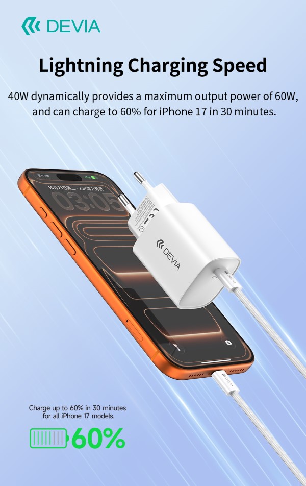 ULTRA6 GAN FAST CHARGER PD 40W / EU …