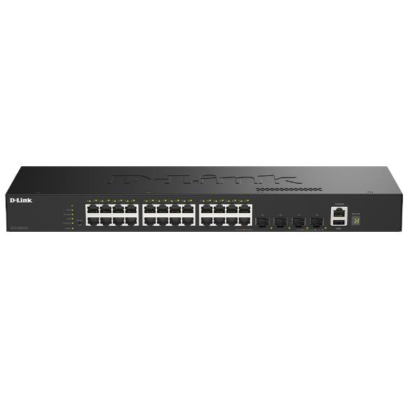 D-LINK 24 PORTS GE + 4 PORTS 10G …