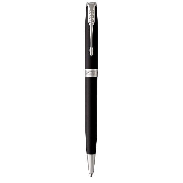 Penna sfera Sonnet Matte Black CT - punta …