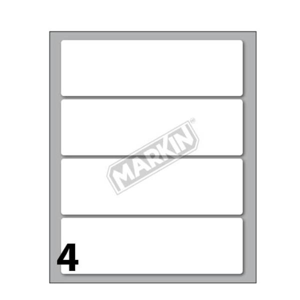 Etichette adesive - in carta - permanenti - …