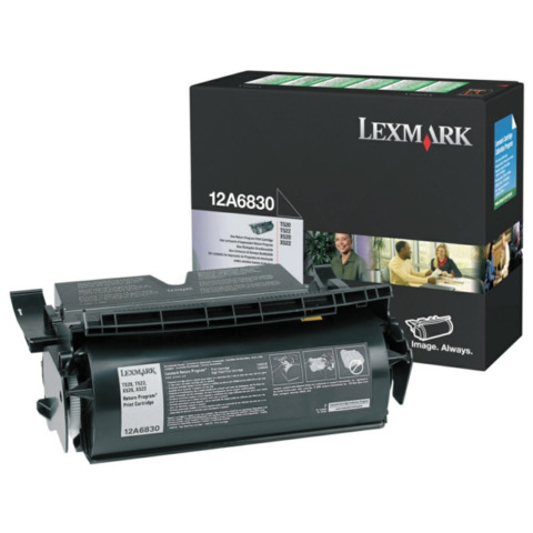 Lexmark/IBM - toner nero - 12A6830 - return …