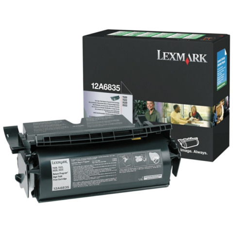 Lexmark/IBM - toner nero - 12A6835 - return …