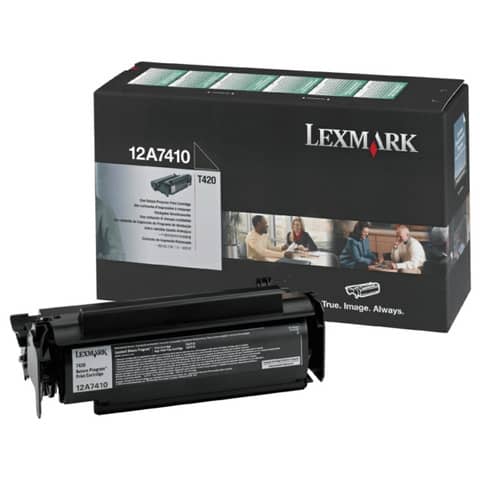 Lexmark/IBM - toner nero - 12A7410 - return …