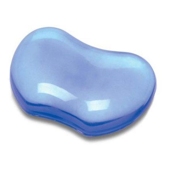 Poggiapolsi in gel - blu trasparente - Fellowes