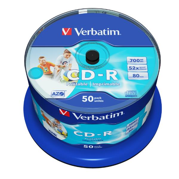Scatola 50 cd-r datalife spindle 1x-52x 700 mb …