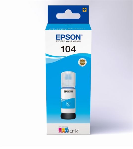 Epson EcoTank 104 - 65 ml - ciano …