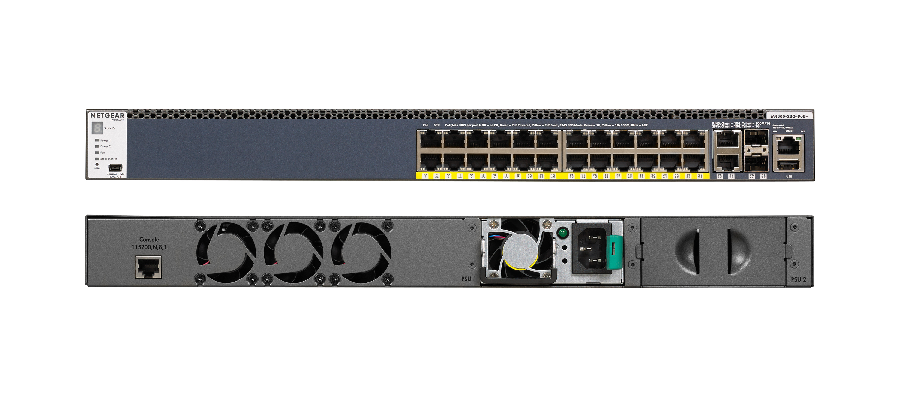 NETGEAR M4300-28G-PoE+ - Switch - L3 - gestito …