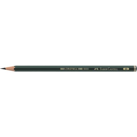 Faber-Castell CASTELL 9000 - Matita - 8B