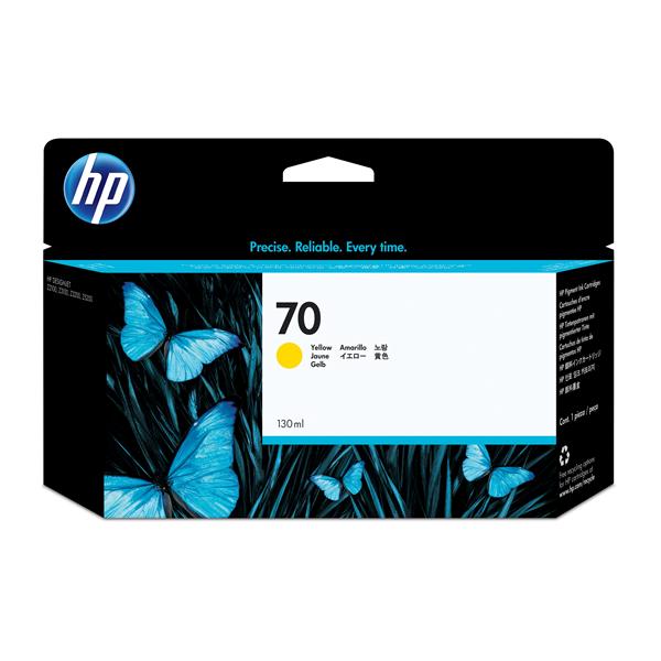 HP 70 - 130 ml - giallo - …