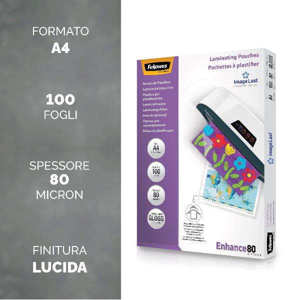 Fellowes - 80 micron - A4 (210 x …