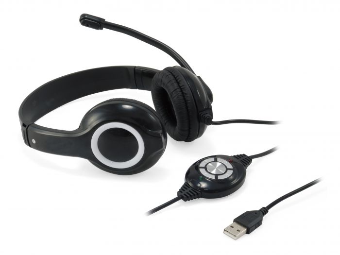 Conceptronic CCHATSTARU2B - Cuffie con microfono - over …