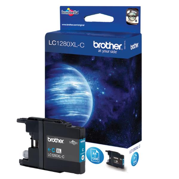 Brother - Cartuccia - Ciano - LC1280XLC- 1200 …