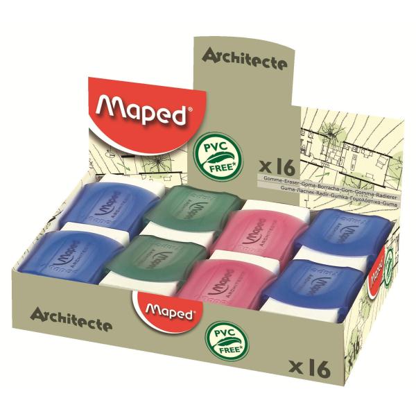 Maped Architecte - Gomma - traslucidi assortiti (pacchetto …