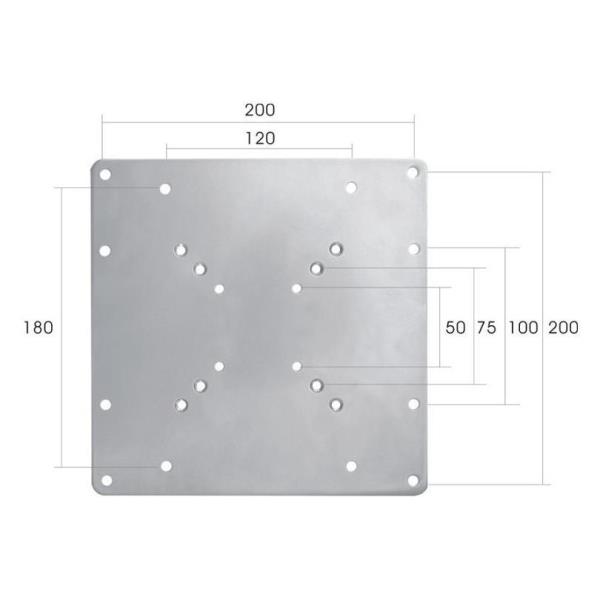 Neomounts FPMA-VESA200 - Componente di montaggio (piastra adattatore …