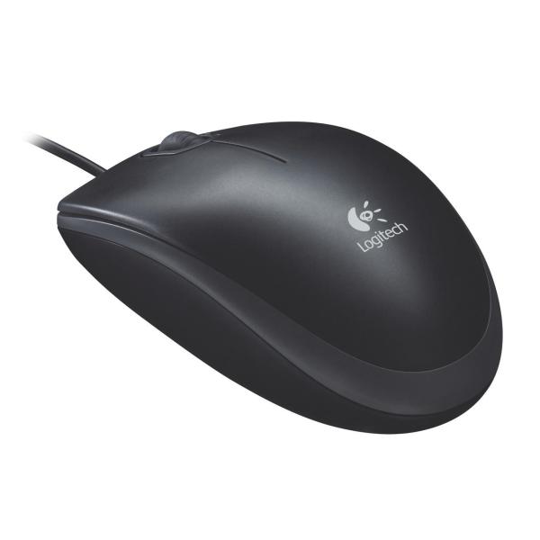 Logitech B100 - Mouse - per destrorsi e …