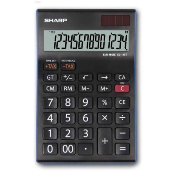 Sharp Elsi Mate EL-145T - Calcolatrice da tavolo …