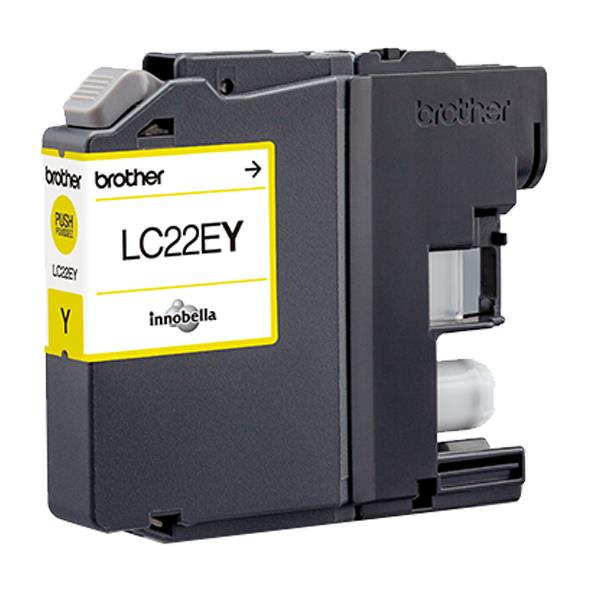 Brother - Cartuccia - Giallo - LC22EY- 1200 …