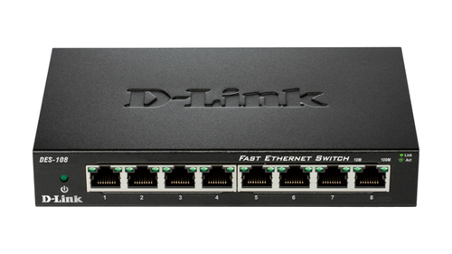 D-Link DES 108 - Switch - 8 x …