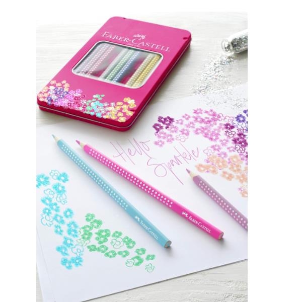 Faber-Castell SPARKLE - Pastello colorato - colori assortiti …