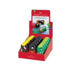Faber-Castell - Temperino con contenitore - pesce, coccinella, …