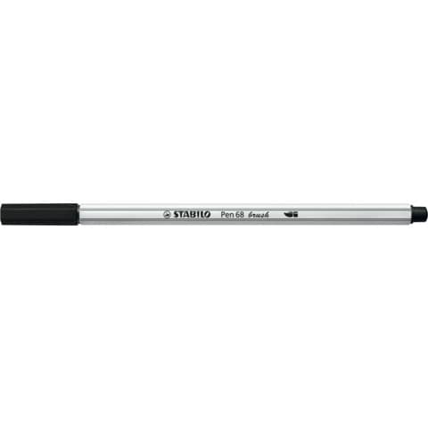 STABILO Pen 68 Brush - Penna con punta …