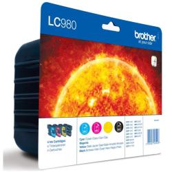 Brother LC980VALBP - Confezione da 4 - nero, …
