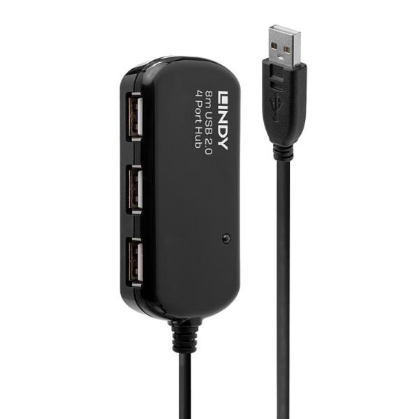Lindy USB 2.0 Active Extension Pro 4 Port …