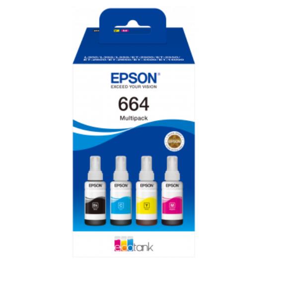 Epson EcoTank 664 - Confezione da 4 - …