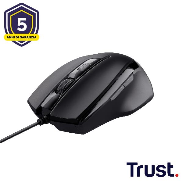 Trust Voca Comfort - Mouse - per destrorsi …