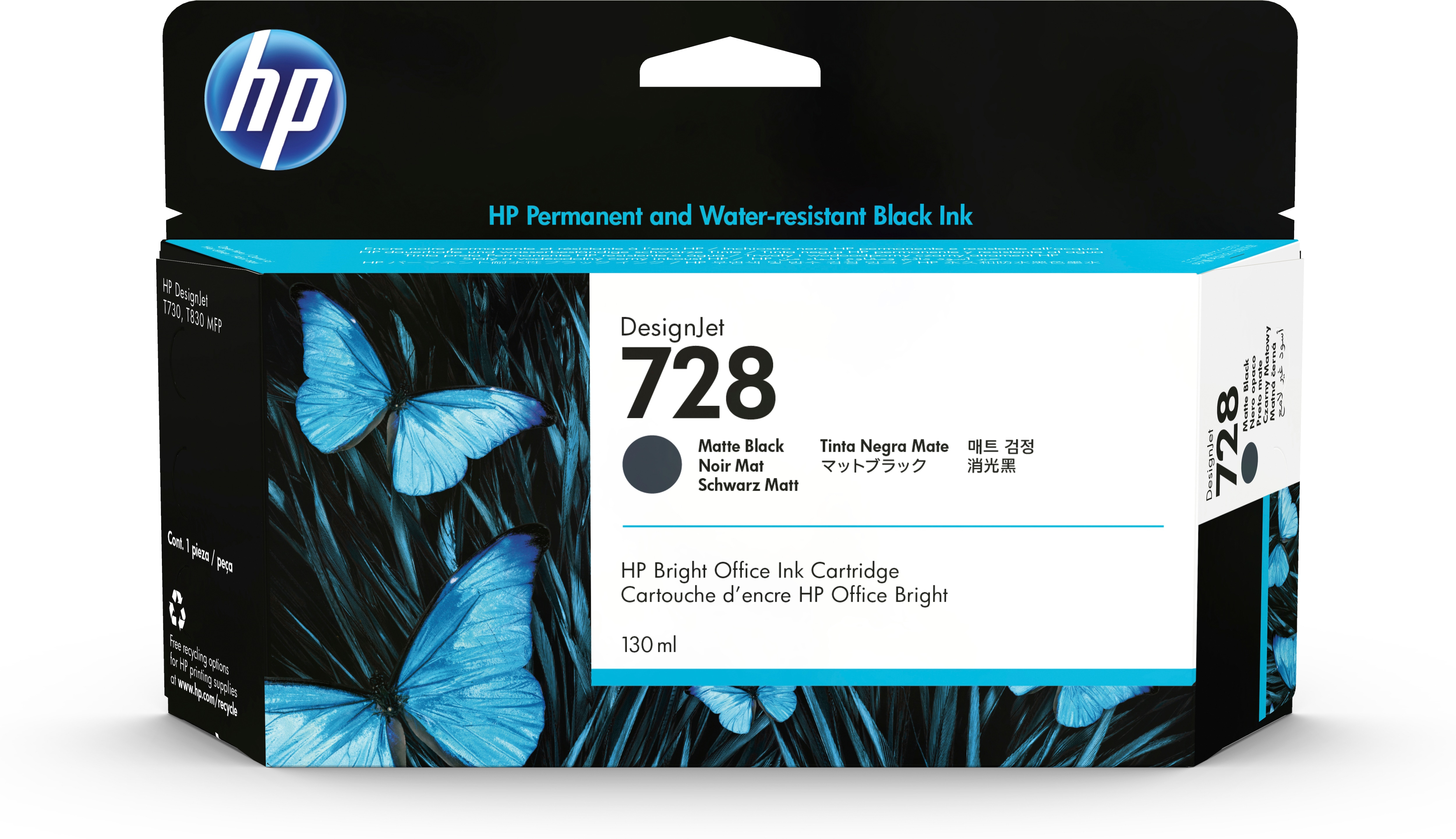 HP 728 - 130 ml - nero opaco …