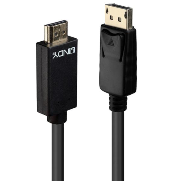 Lindy - Cavo adattatore - DisplayPort maschio a …