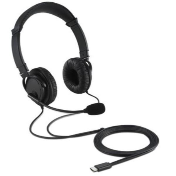 Kensington Hi-Fi USB-C Headphones with Mic - Cuffie …