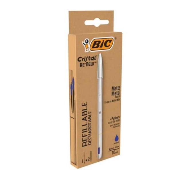 BIC Cristal Re'New - Penna a sfera - …