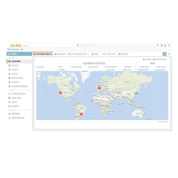 HPE Aruba Central Foundation - Licenza a termine …