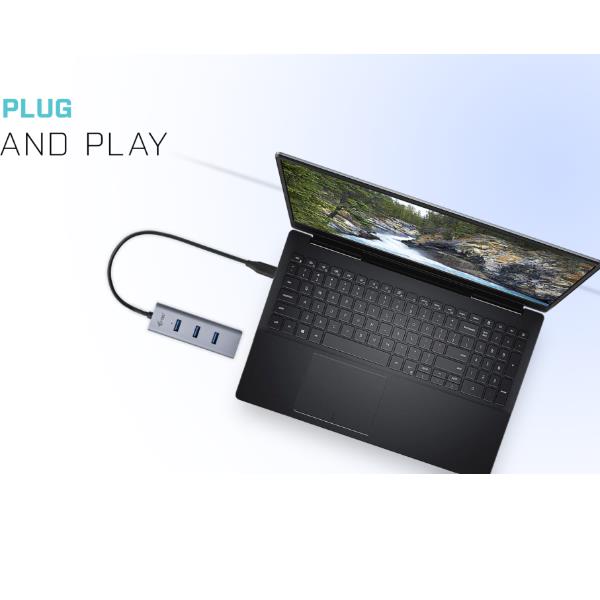 i-Tec USB-C 3.1 Metal HUB - Hub - …