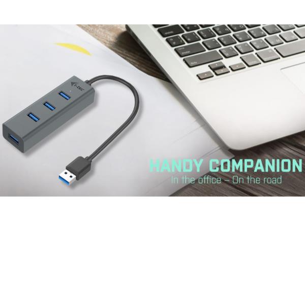 i-Tec USB 3.0 Metal Passive HUB - Hub …
