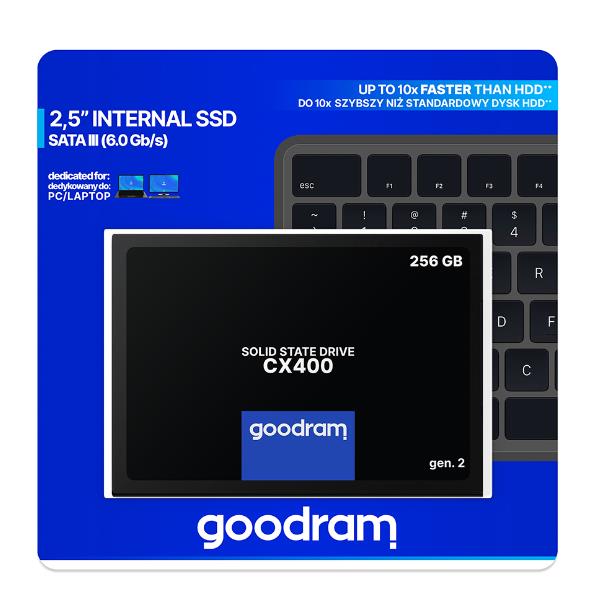 GOODRAM CX400 - SSD - 256 GB - …