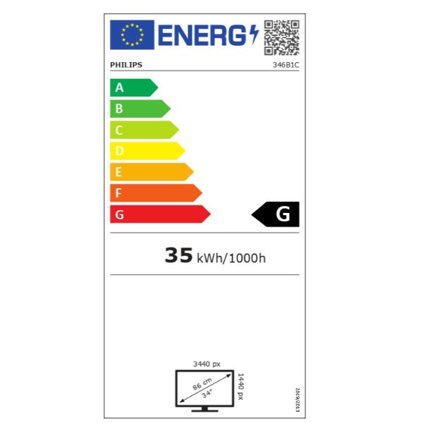 Philips B Line 346B1C - Monitor a LED …