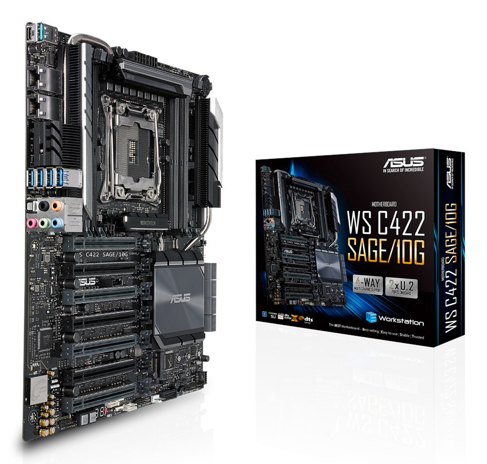 ASUS WS C422 SAGE/10G - Scheda madre - …