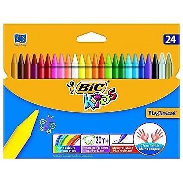 Pastelli colorati Plastidecor - plastica - colori assortiti …