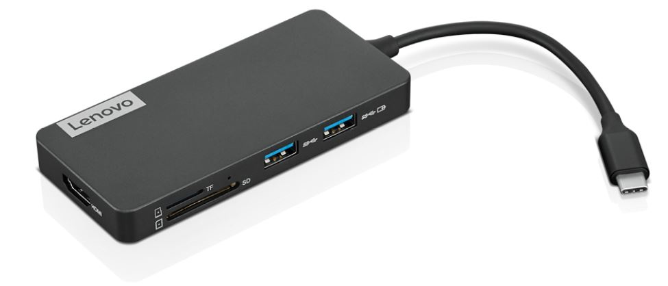 Lenovo USB-C 7-in-1 Hub - Docking station - …