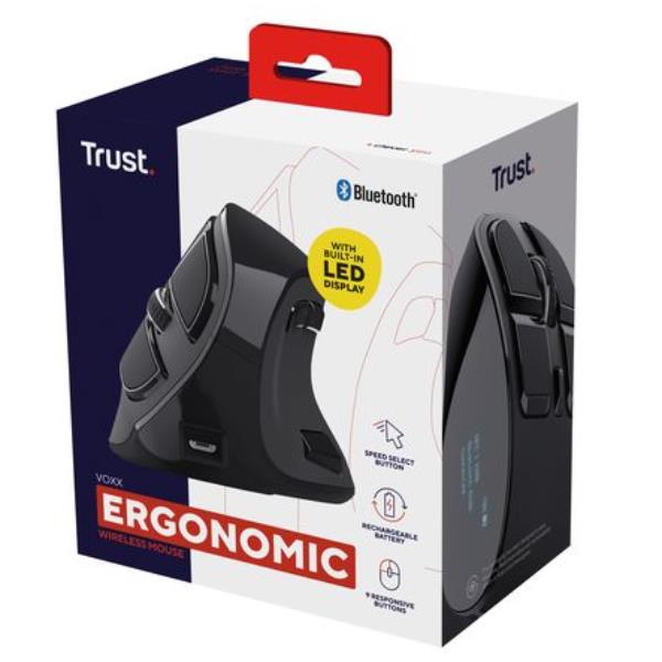Trust Voxx - Mouse verticale - ergonomico - …
