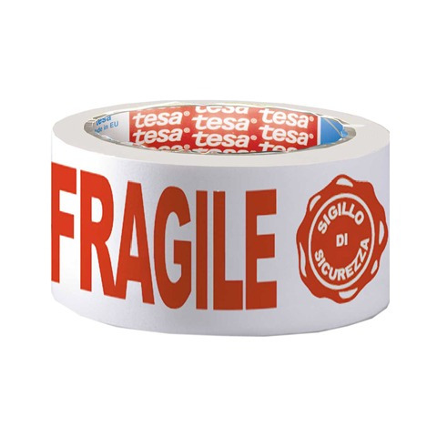 Nastro adesivo con scritta FRAGILE e SIGILLO DI …